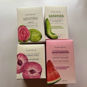 Glow recipe skincare package